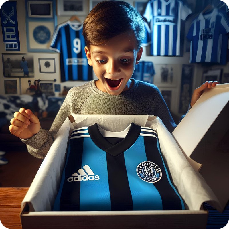 Le Maillot de Football Mystère Enfant – Club Saisons Précédentes