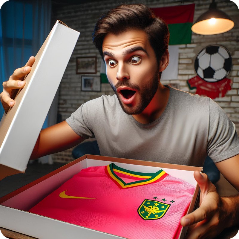 Le Maillot de Football Training Mystère – Nation 2024/2025