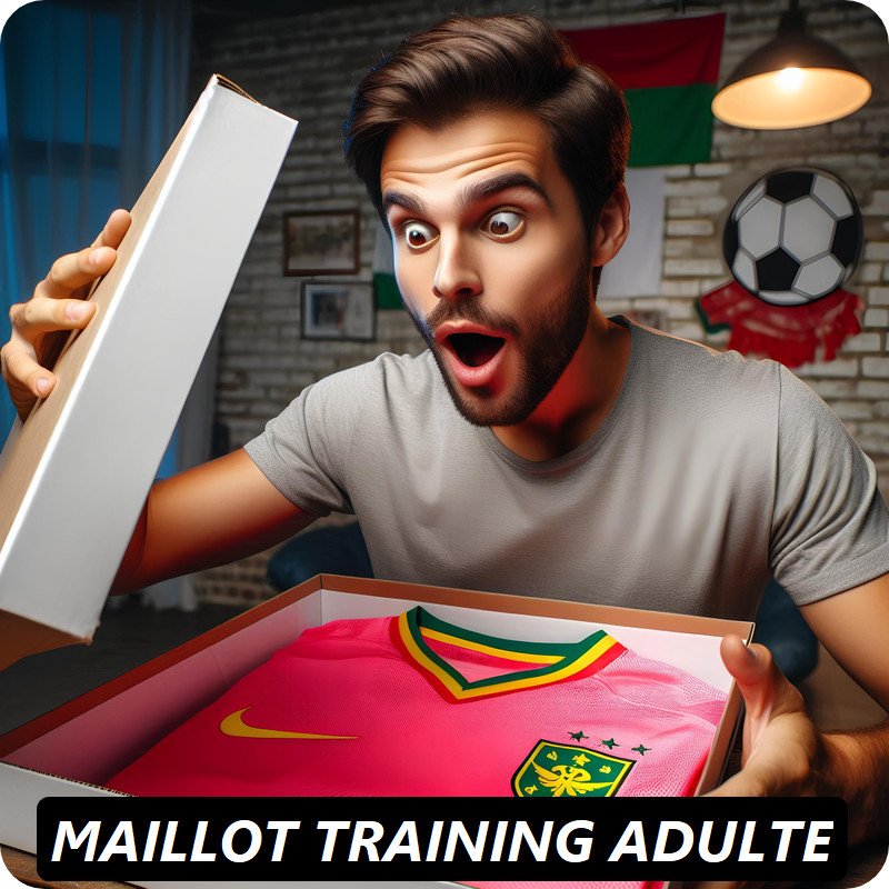 Le Maillot de Football Training Mystère – Nation 2024/2025