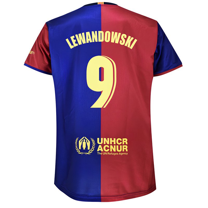 Maillot FC Barcelone LEWANDOWSKI 2024/2025 Domicile