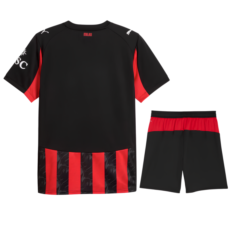 Ensemble Maillot Short AC Milan 2025/2026 Domicile - Puma