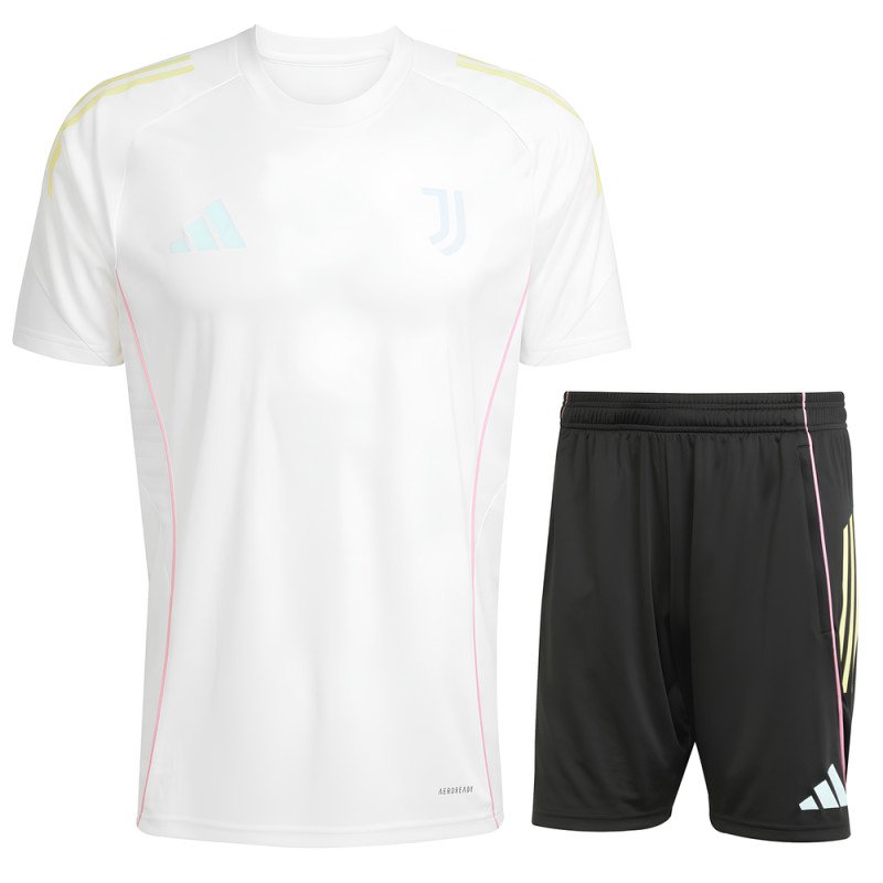 Ensemble Maillot Short Juventus Turin Enfant 2025/2026 Entrainement - Adidas