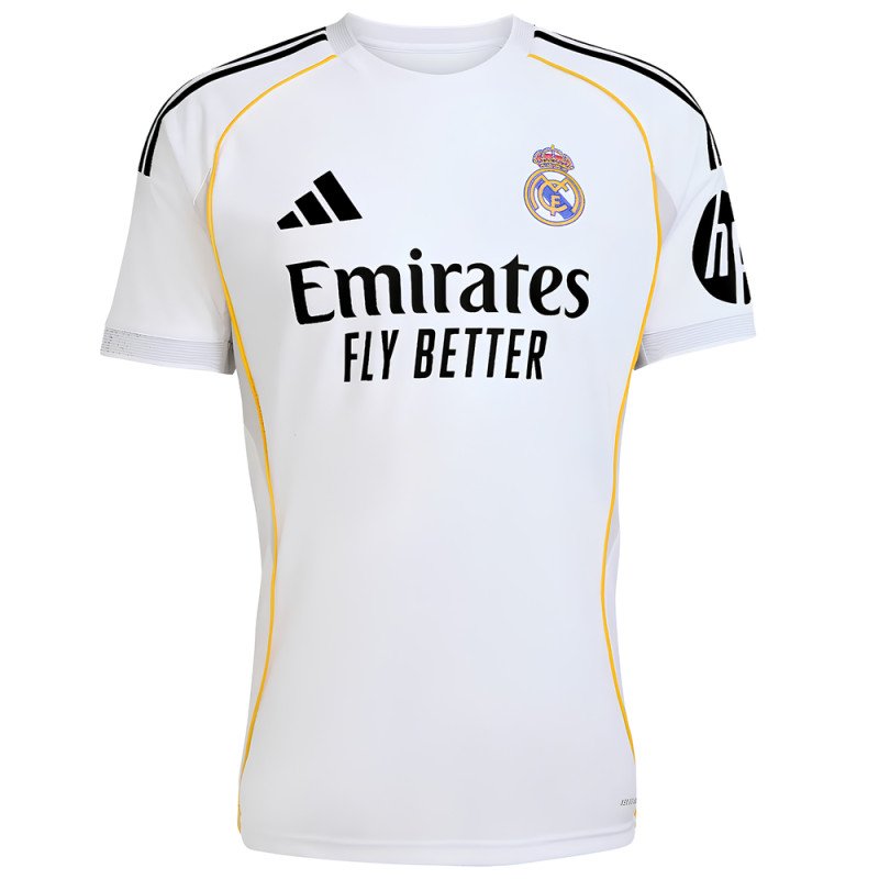 Maillot Real Madrid 2025/2026 Domicile - Adidas