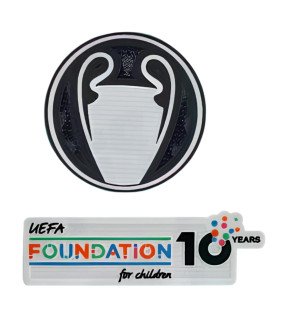 Patchs Badges Officiels PSG Paris Champions d'Europe - Nouveau Maillot 2025/2026