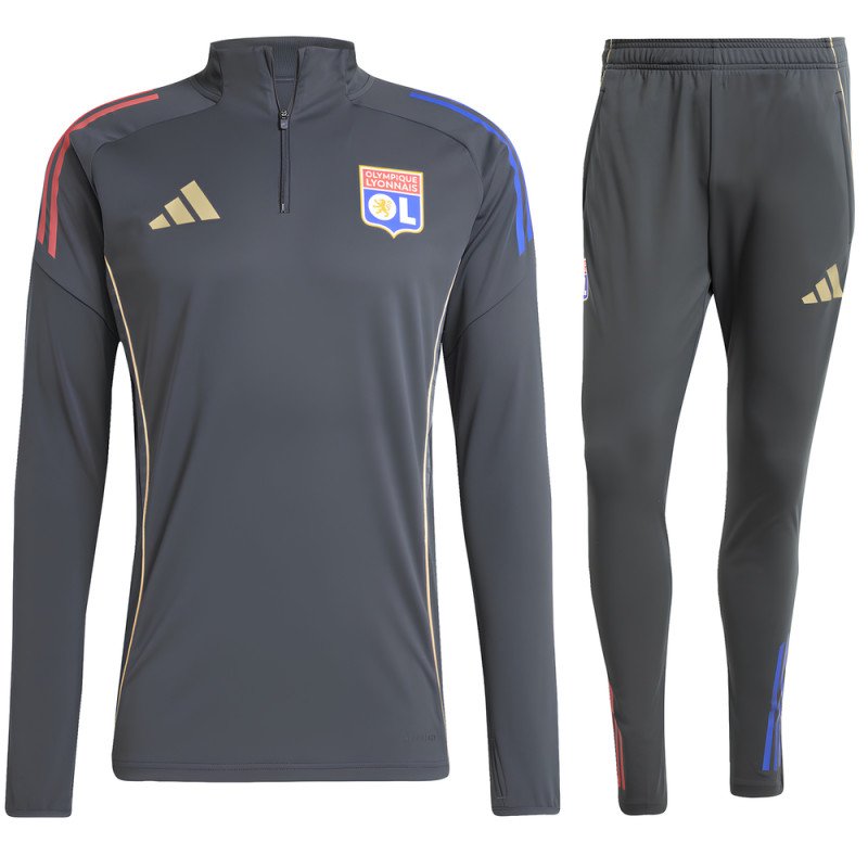 Survêtement OL Lyon Enfant 2025/2026 - Adidas