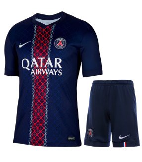 Ensemble Maillot Short PSG Paris Saint Germain Enfant 2025/2026 Domicile - Nike