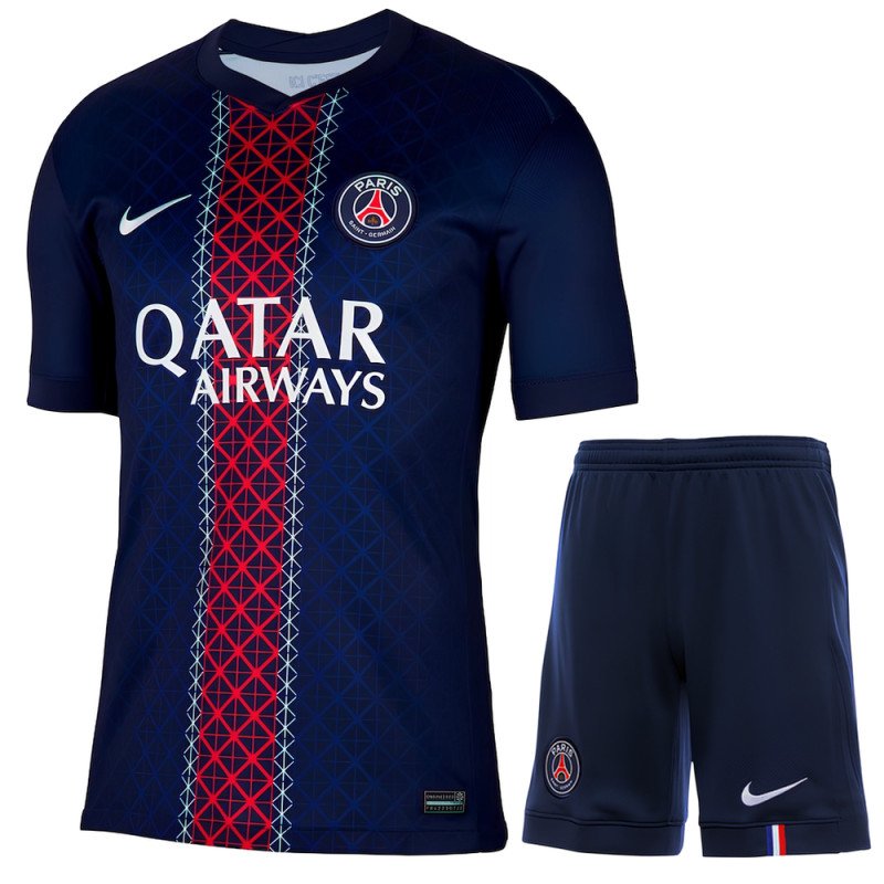 Ensemble Maillot Short PSG Paris Saint Germain Enfant 2025/2026 Domicile - Nike Ensemble Maillot Short PSG Paris Saint Germain Enfant 2025/2026 Domicile - Nike