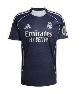 Maillot Real Madrid 2025/2026 Extérieur - Adidas