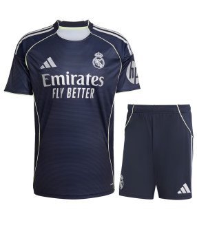 Ensemble Maillot Short Real Madrid 2025/2026 Extérieur - Adidas