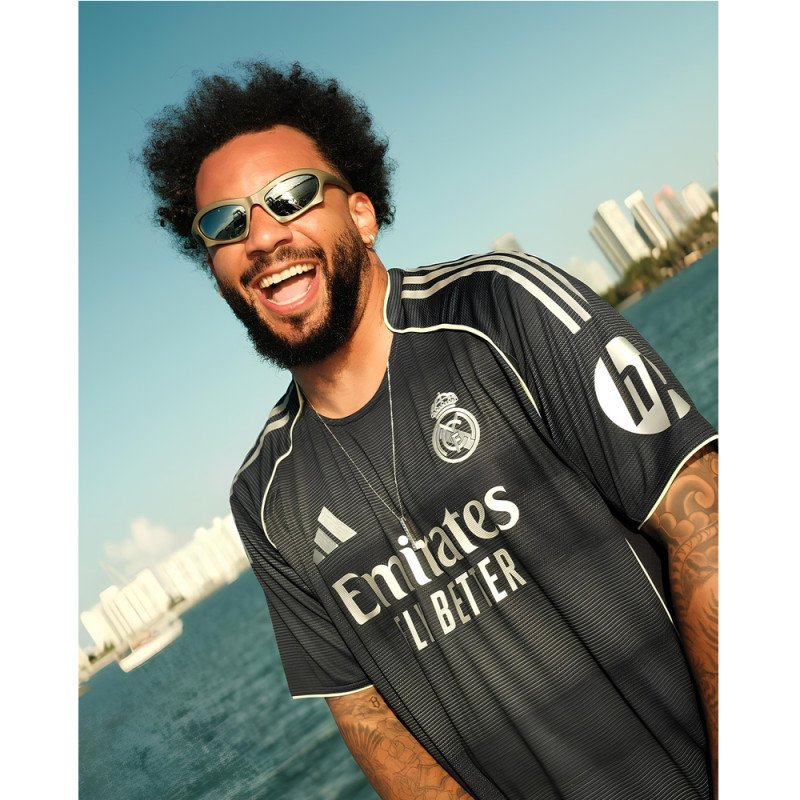 Ensemble Maillot Short Real Madrid 2025/2026 Extérieur - Adidas