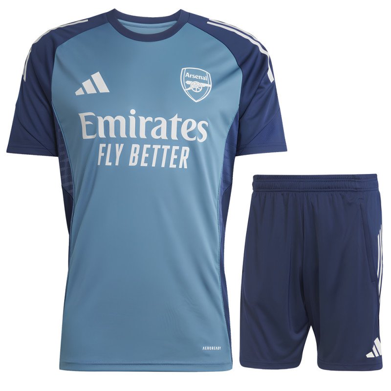 Ensemble Maillot Short Arsenal Enfant 2025/2026 Entrainement - Adidas Ensemble Maillot Short Arsenal Enfant 2025/2026 Entrainement - Adidas
