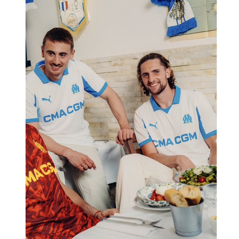 Maillot OM Marseille Enfant 2025/2026 Domicile - Puma Maillot OM Marseille Enfant 2025/2026 Domicile - Puma