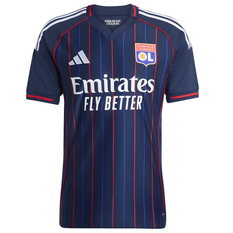 Maillot OL Lyon 2025/2026 Extérieur - Adidas