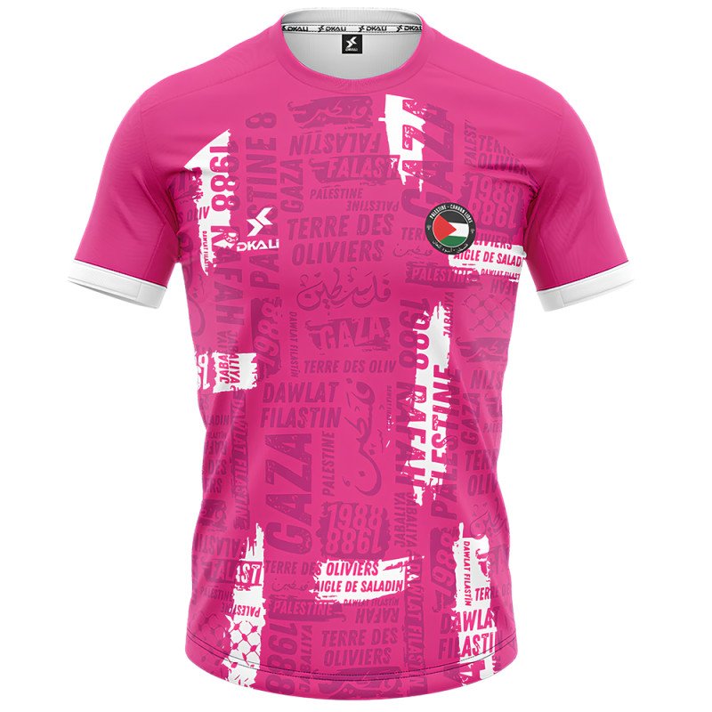 Maillot Palestine 2025/2026 Rose