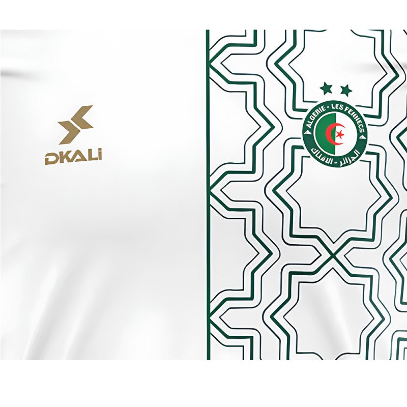 Maillot Algérie 2025/2026 Blanc Vert