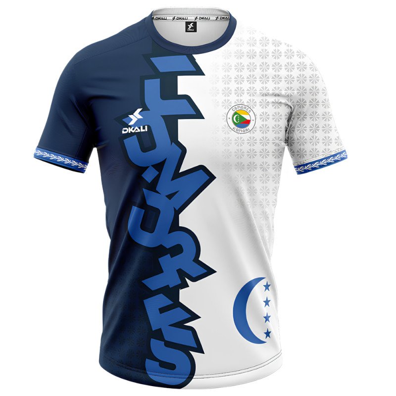 Maillot Comores 2025/2026 Bleu Blanc