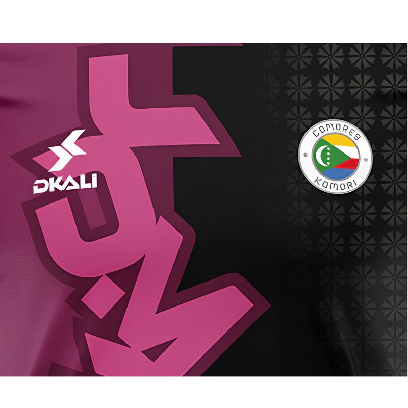 Maillot Comores 2025/2026 Rose Noir