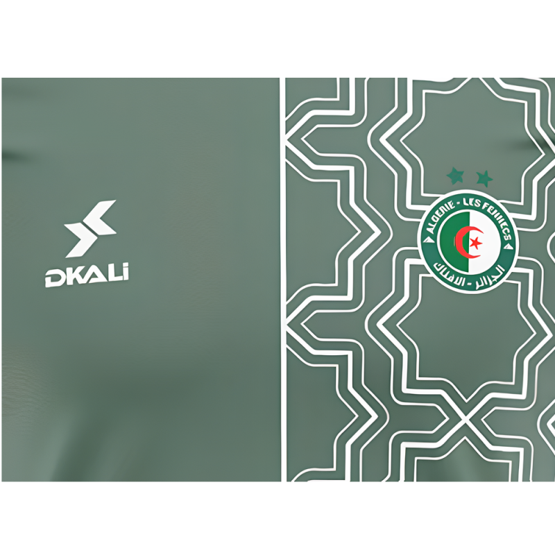 Maillot Algérie 2025/2026 Vert Blanc