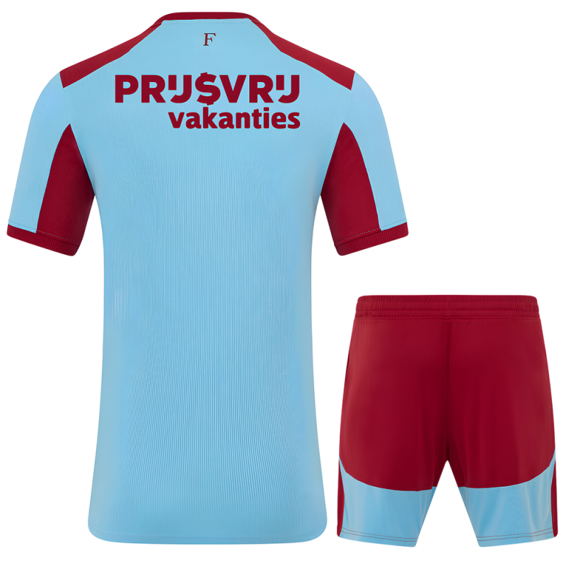 Ensemble Maillot Short Feyenoord 2025/2026 Third - Castore