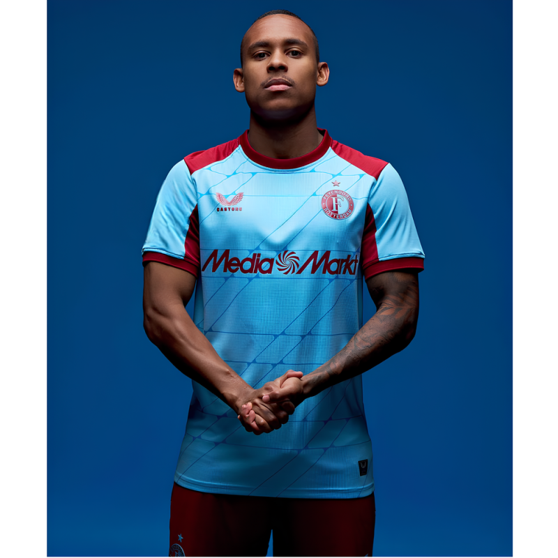 Ensemble Maillot Short Feyenoord 2025/2026 Third - Castore