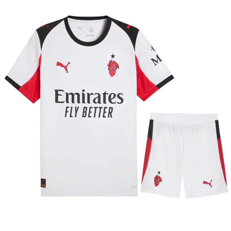 Ensemble Maillot Short AC Milan 2025/2026 Extérieur - Puma