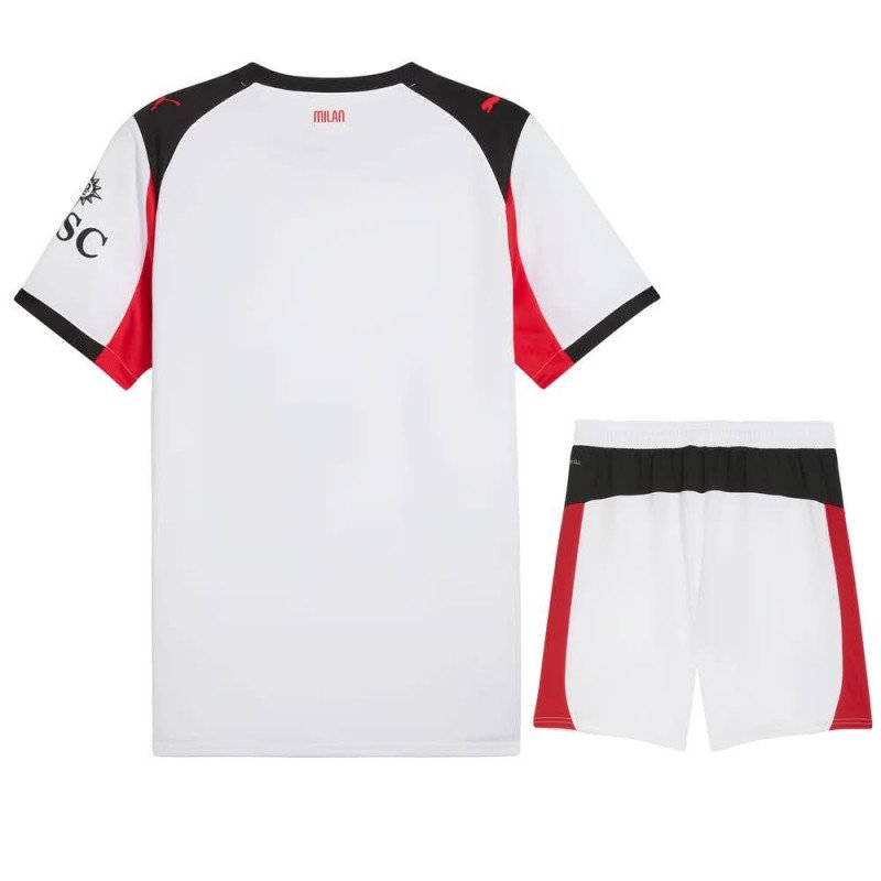 Ensemble Maillot Short AC Milan Enfant 2025/2026 Extérieur - Puma
