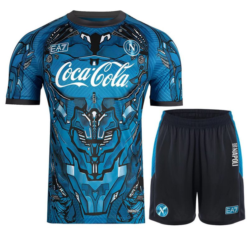 Ensemble Maillot Short SSC Napoli Naples 2025/2026 Entrainement - EA7 Emporio Armani Ensemble Maillot Short SSC Napoli Naples 2025/2026 Entrainement - EA7 Emporio Armani