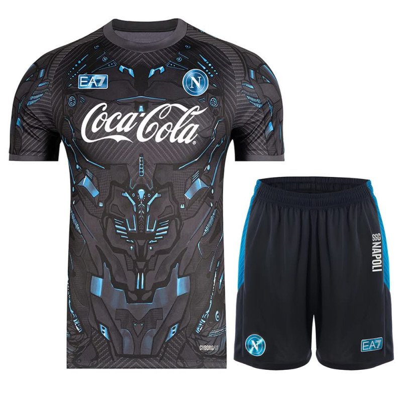 Ensemble Maillot Short SSC Napoli Naples 2025/2026 Entrainement - EA7 Emporio Armani Ensemble Maillot Short SSC Napoli Naples 2025/2026 Entrainement - EA7 Emporio Armani
