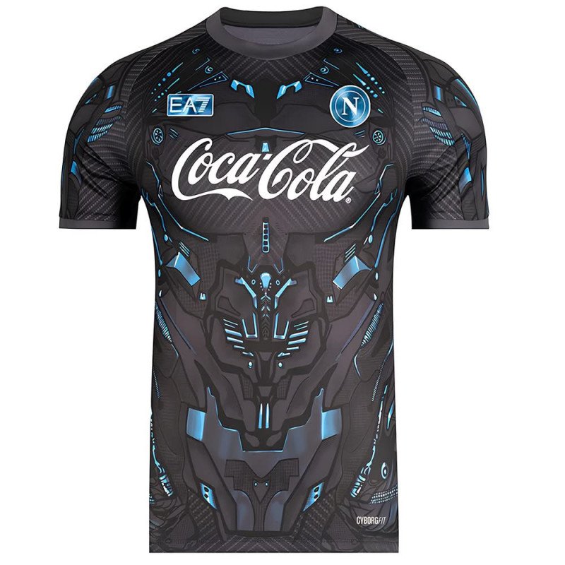 Maillot SSC Napoli Naples Enfant 2025/2026 Entrainement - EA7 Emporio Armani Maillot SSC Napoli Naples Enfant 2025/2026 Entrainement - EA7 Emporio Armani