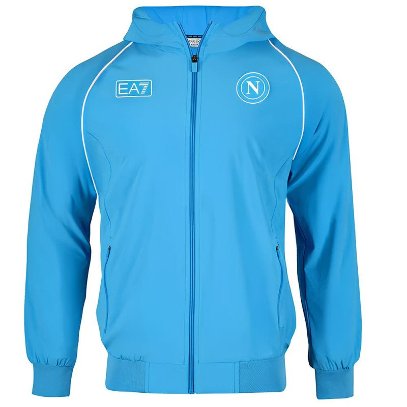 Veste SSC Napoli 2025/2026 Capuche - EA7 Emporio Armani