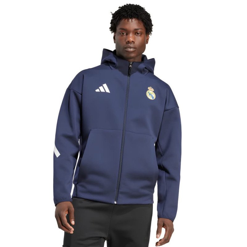 Veste Real Madrid 2025/2026 Capuche - Adidas
