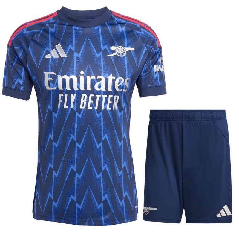 Ensemble Maillot Short Arsenal Enfant 2025/2026 Extérieur - Adidas Ensemble Maillot Short Arsenal Enfant 2025/2026 Extérieur - Adidas