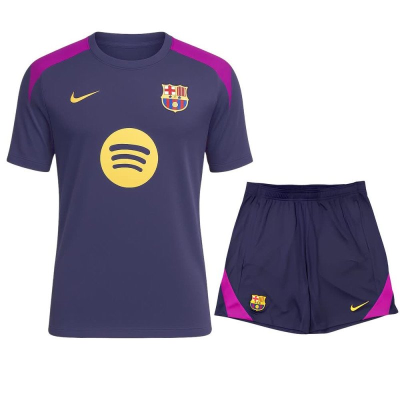 Ensemble Maillot Short FC Barcelone 2025/2026 Entrainement - Nike