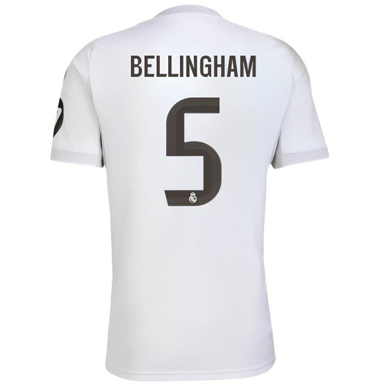 Maillot Real Madrid BELLINGHAM Enfant 2025/2026 Domicile - Adidas