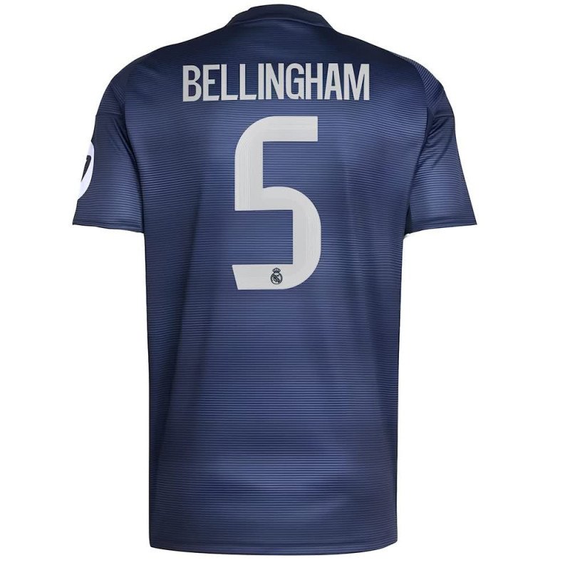 Maillot Real Madrid BELLINGHAM Enfant 2025/2026 Extérieur - Adidas Maillot Real Madrid BELLINGHAM Enfant 2025/2026 Extérieur - Adidas