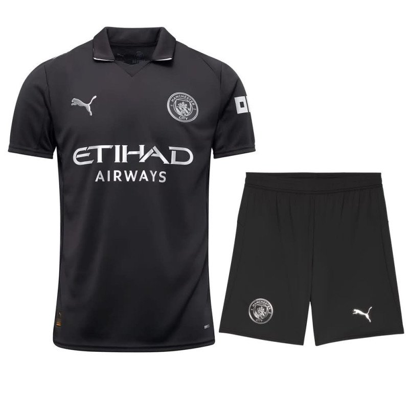Ensemble Maillot Short Manchester City 2025/2026 Extérieur - Puma