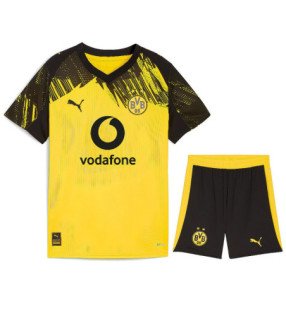 Ensemble Maillot Short BVB Dortmund Enfant 2025/2026 Domicile - Puma