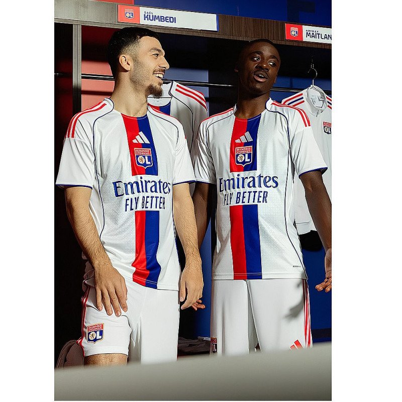 Maillot OL Lyon 2025/2026 Domicile - Adidas