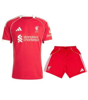  Ensemble Maillot Short Liverpool Enfant 2025/2026 Domicile - Adidas