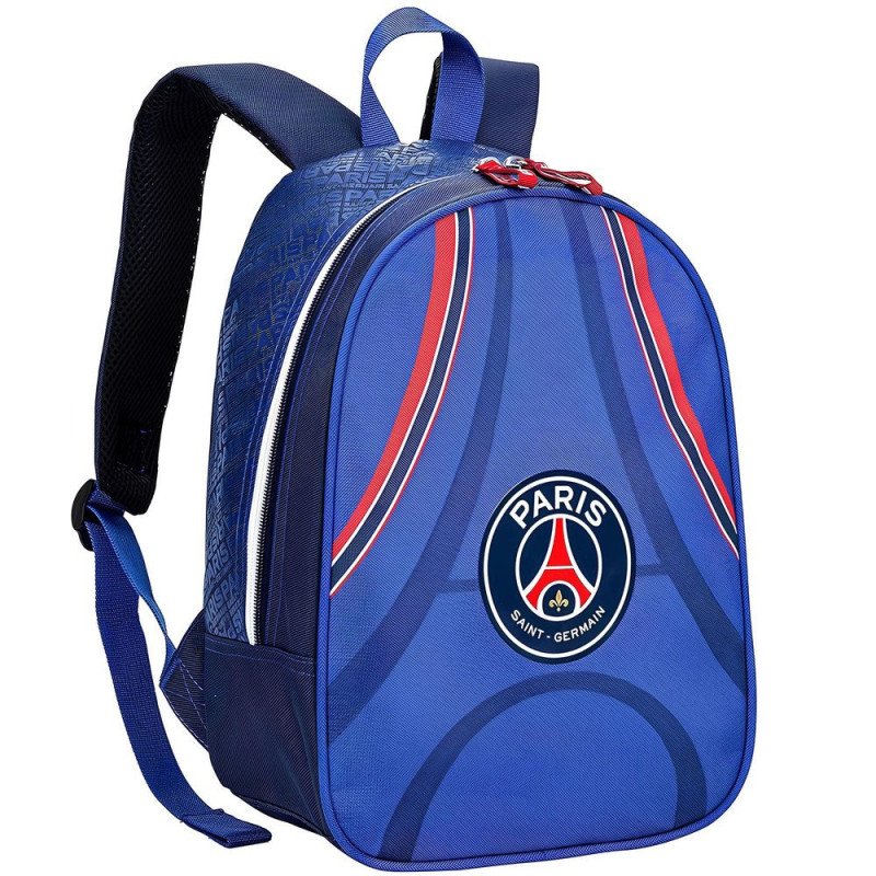  Sac à dos PSG Paris Saint-Germain Scolaire – Rentrée École 2025 – Licence Officielle – Bleu / Rouge