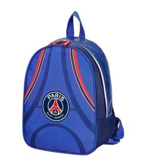 Sac à dos PSG Paris Saint-Germain Scolaire – Rentrée École 2025 – Licence Officielle – Bleu / Rouge