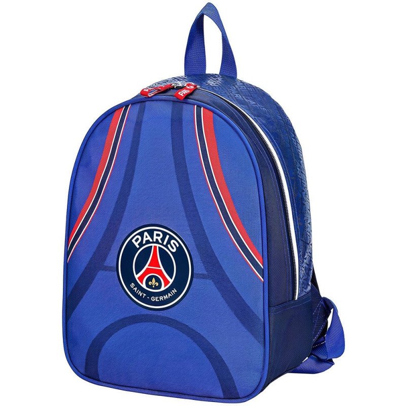 Sac à dos PSG Paris Saint-Germain Scolaire – Rentrée École 2025 – Licence Officielle – Bleu / Rouge