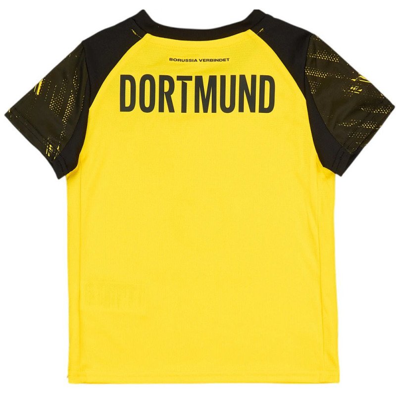 Ensemble Maillot Short Chaussettes BVB Dortmund Petit Enfant 2025/2026 Domicile - Puma