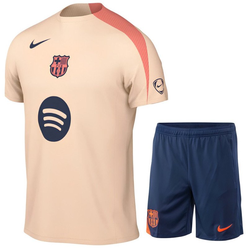  Ensemble Maillot Short FC Barcelone Enfant 2025/2026 Entrainement - Nike