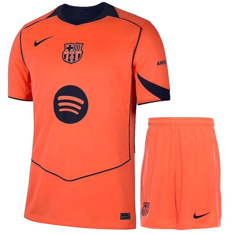  Ensemble Maillot Short FC Barcelone Enfant 2025/2026 Third  - Nike