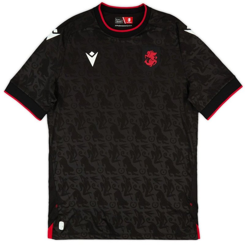 Maillot Géorgie 2025/2026 Extérieur - Macron