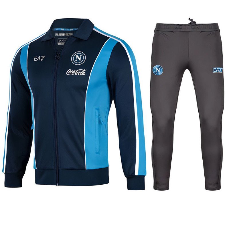  Survêtement SSC Napoli 2025/2026 - EA7 Emporio Armani - Ligue Des Champions