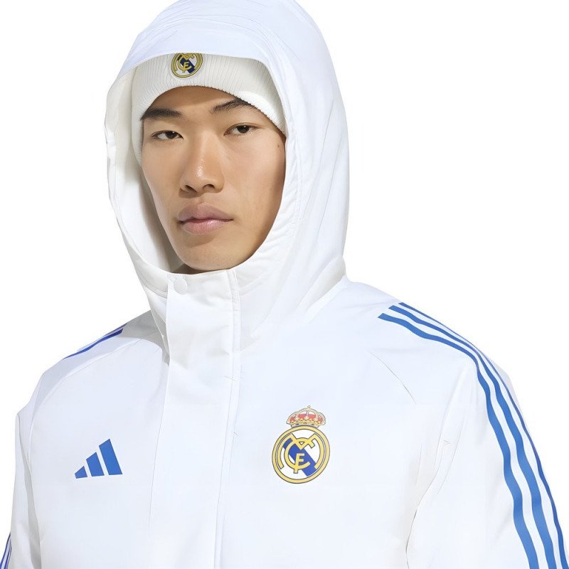 Veste Doudoune Real Madrid 2025/2026 Capuche - Adidas