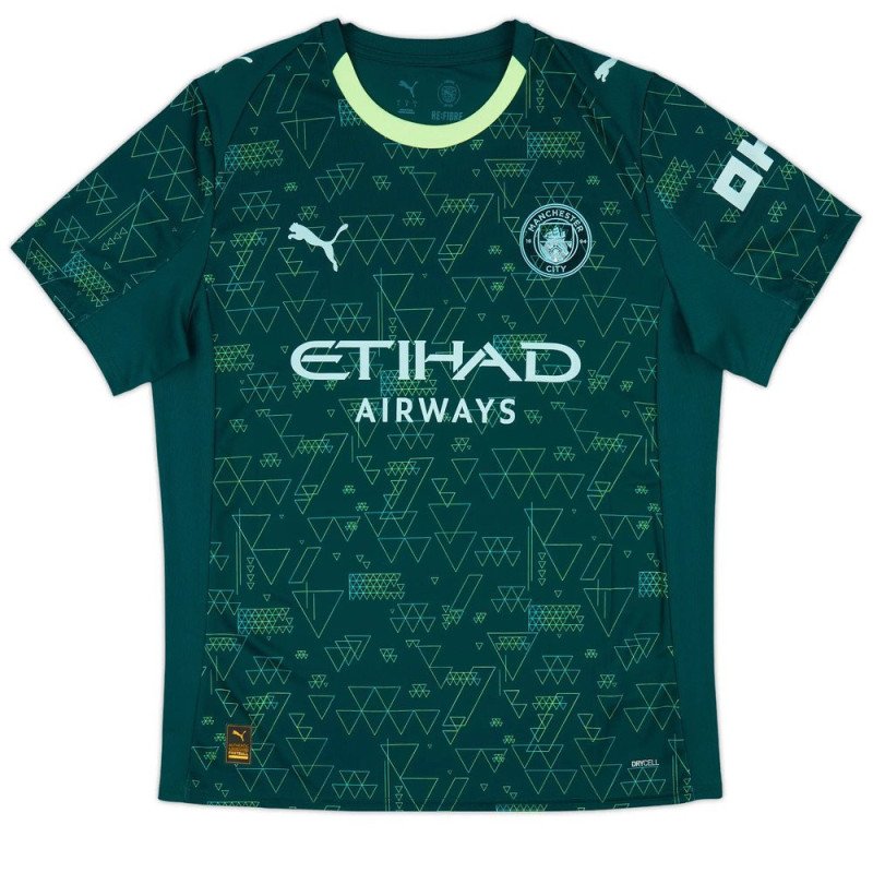 Maillot Manchester City EA Sports FC Enfant 2025/2026 Fourth - Puma  Maillot Manchester City EA Sports FC Enfant 2025/2026 Fourth - Puma