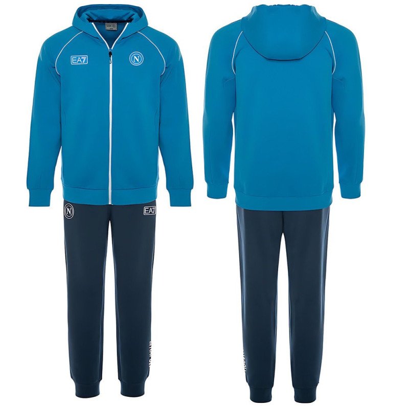 Survêtement SSC Napoli 2025/2026 - EA7 Emporio Armani Survêtement SSC Napoli 2025/2026 - EA7 Emporio Armani